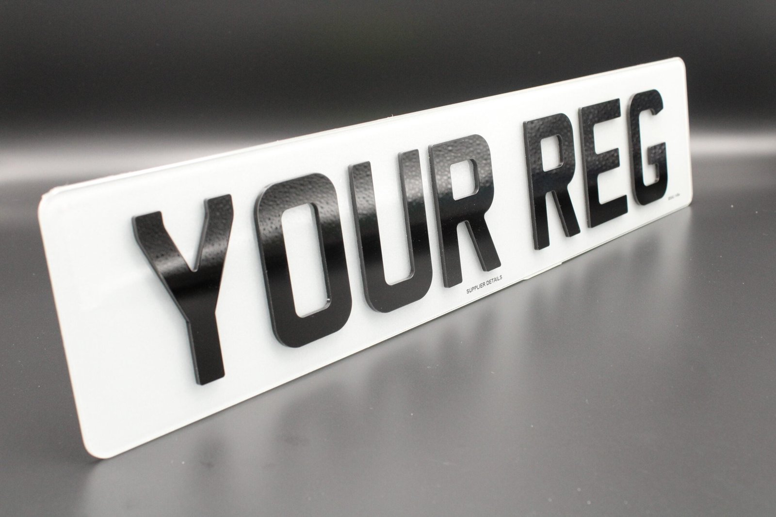 Front 4D Acrylic Plate