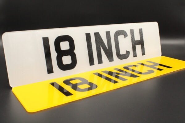 Short Plates, 18 Inch